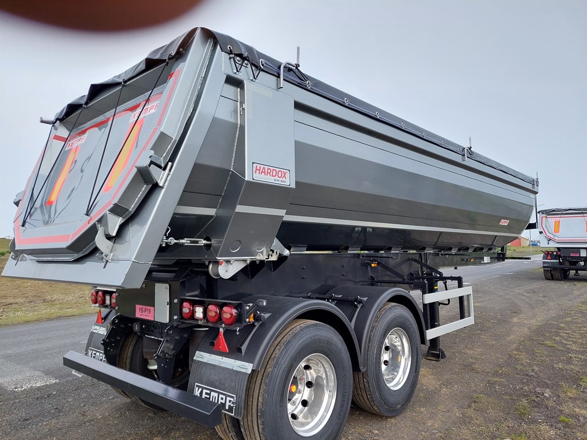 Nýr Kempf 2ja öxla malarvagn.Sérsmiðað