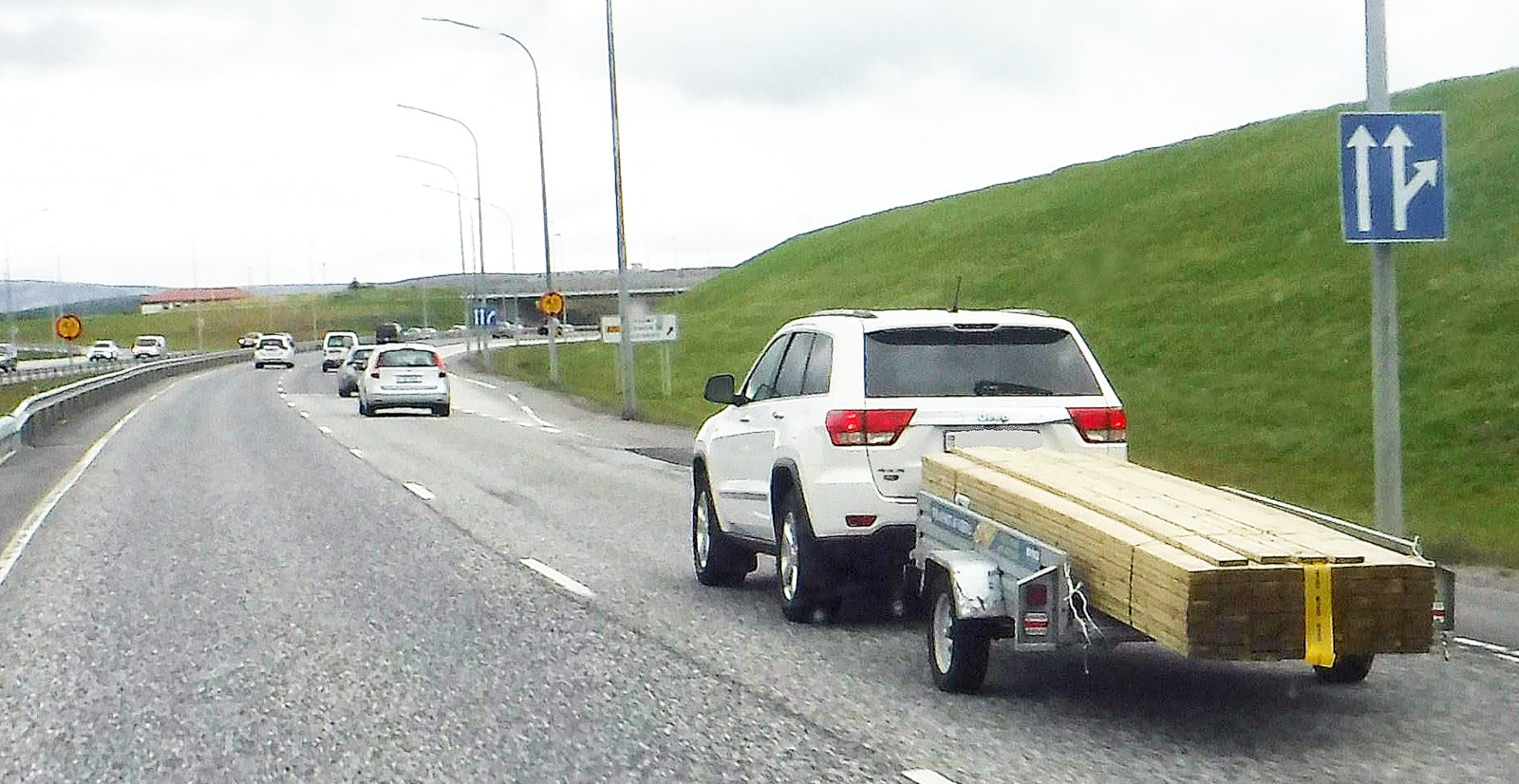 Óskráðar kerrur og vagnar