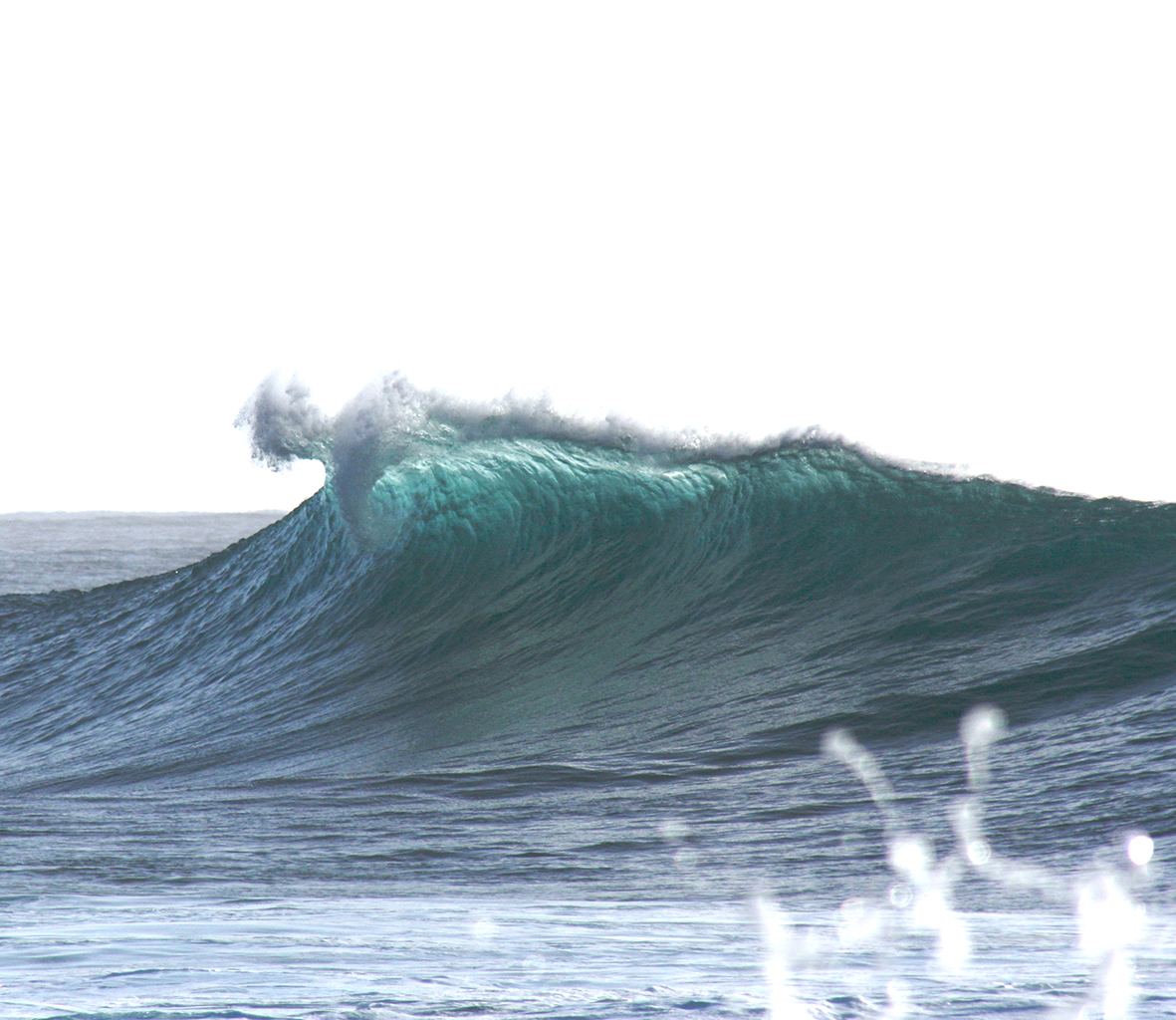 Orka sjávar óbeisluð