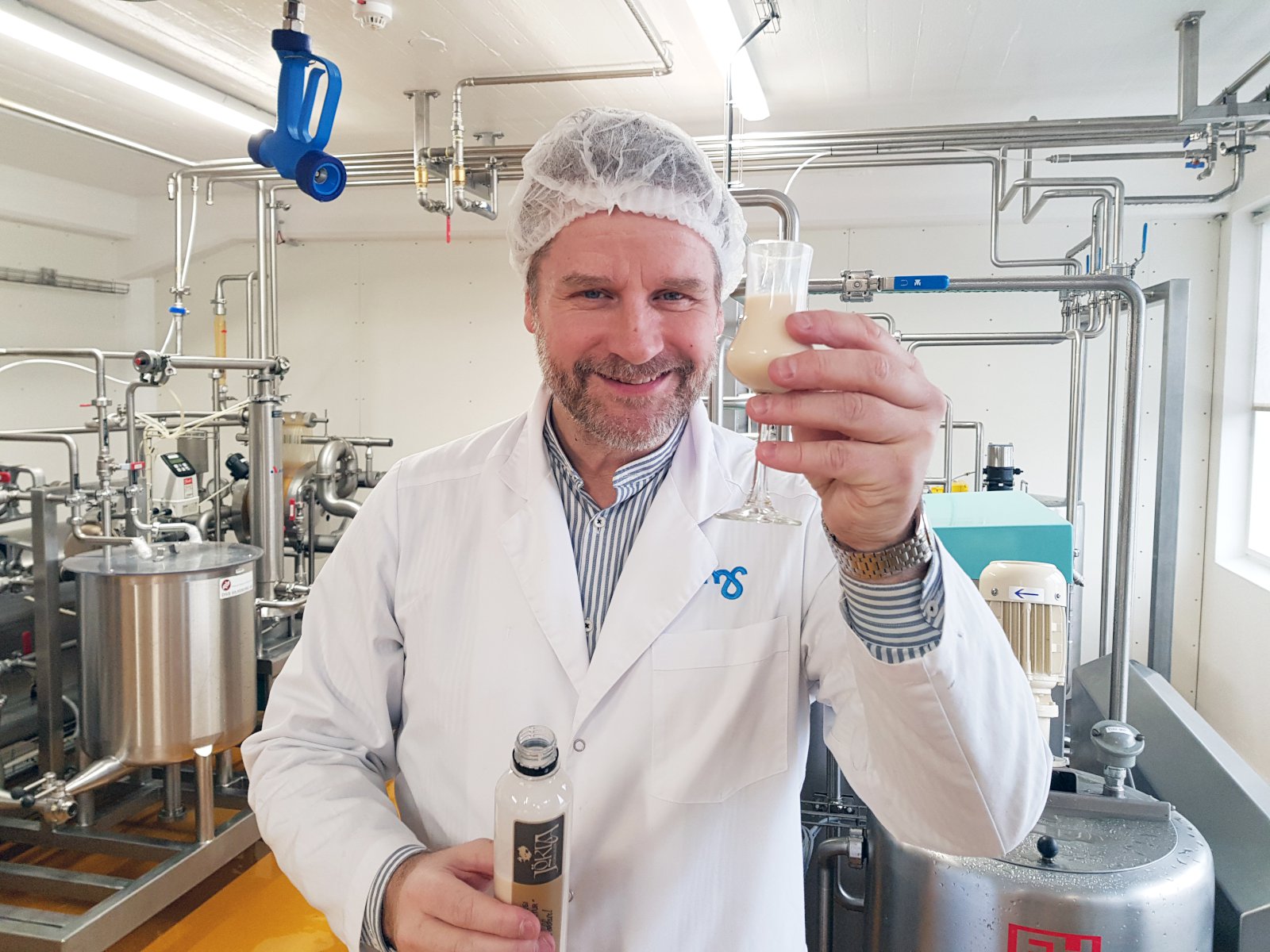 Áfengur rjómadrykkur úr íslenskri mjólk