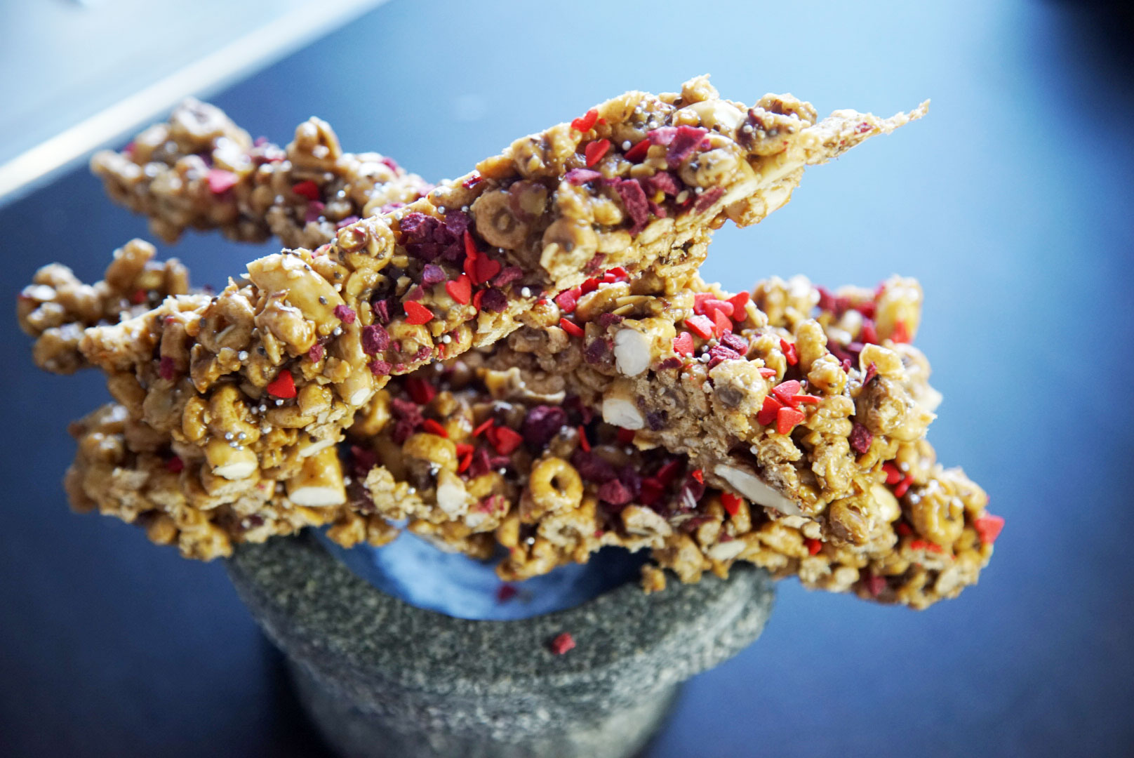 Matreiðsla með börnunum – salat í krukku og orkustykki