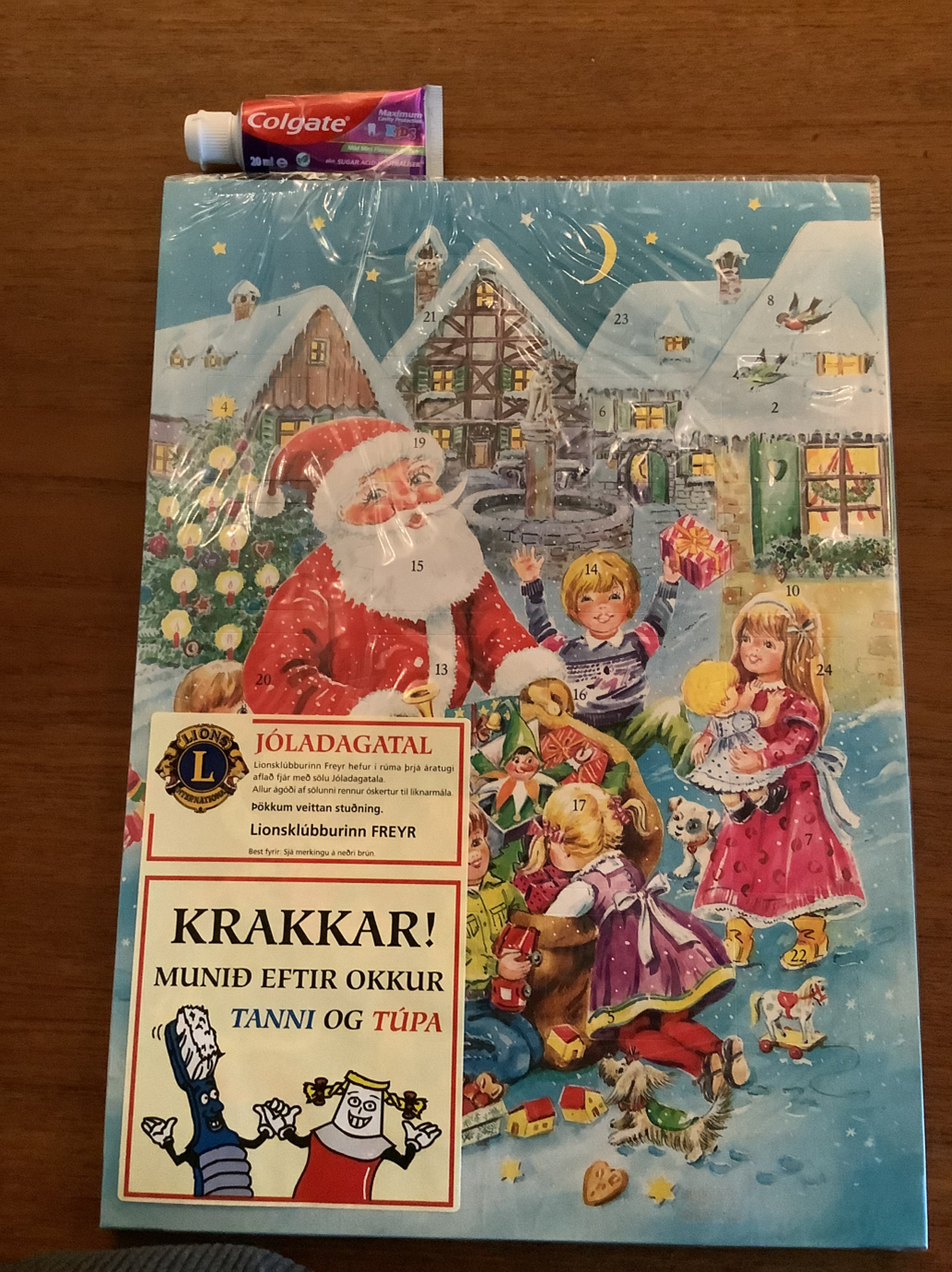 Hráefnisskortur í framleiðslu jóladagatala