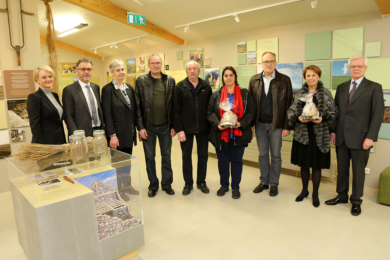 Landgræðsluverðlaunin 2016 voru veitt í gær
