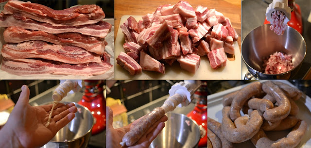 Læknirinn í eldhúsinu kennir pylsugerð