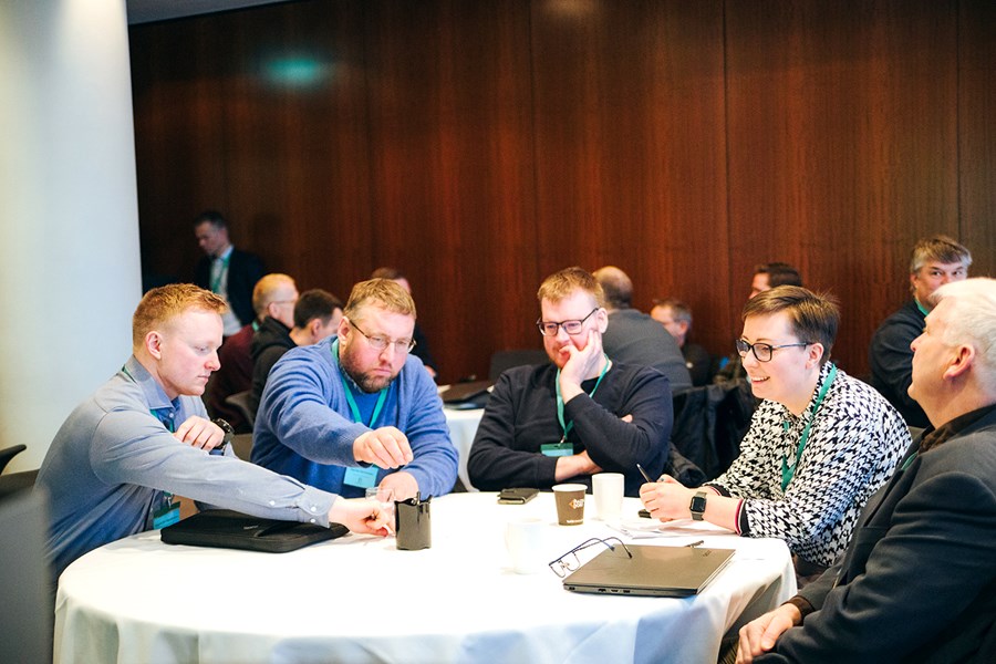 Frá deildarfundi nautgripabænda.