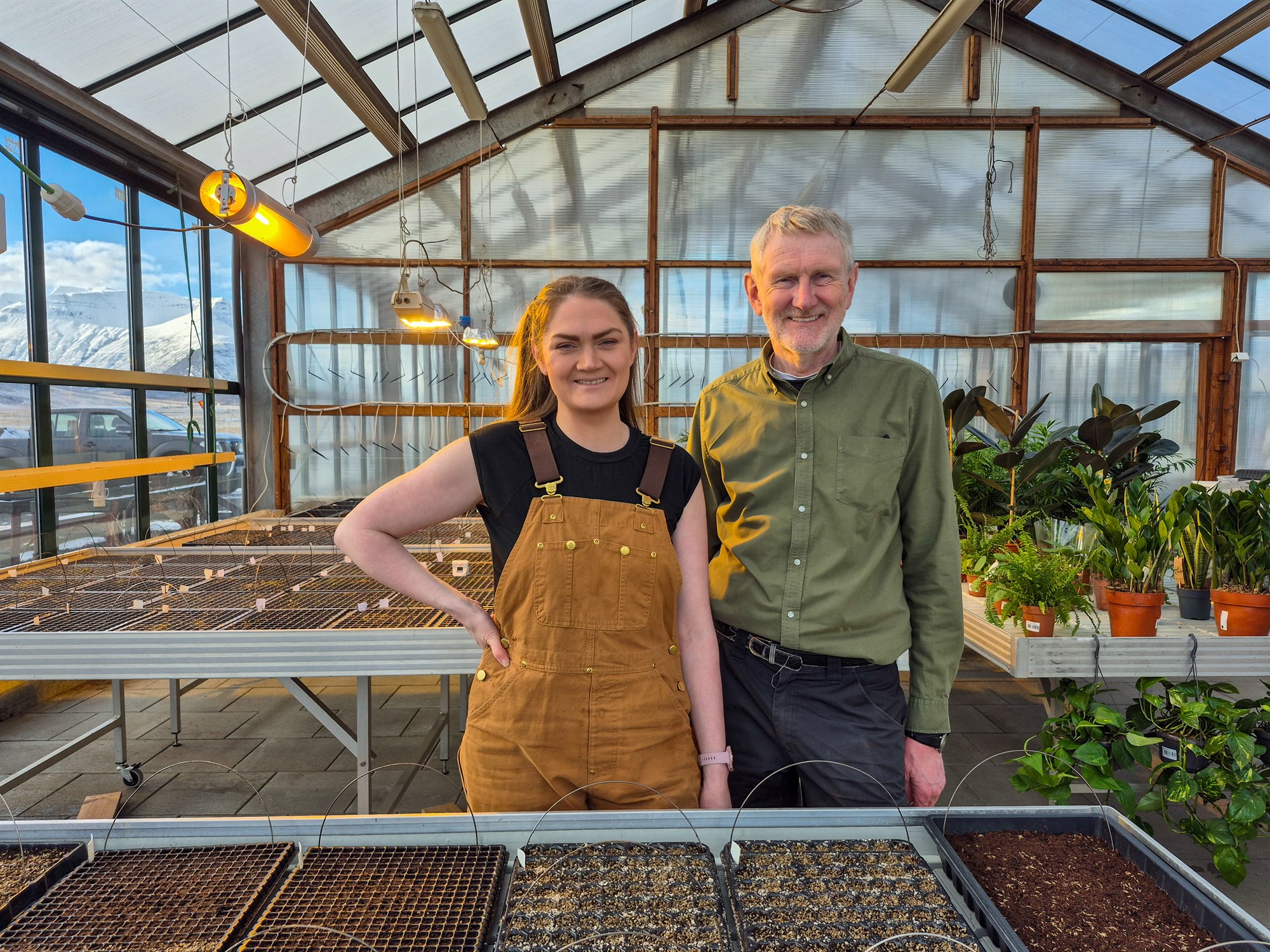 Feðgin ætla sér stóra hluti