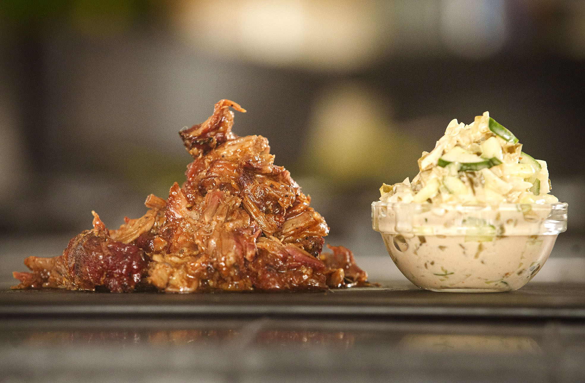 Reykt svín og remúlaði