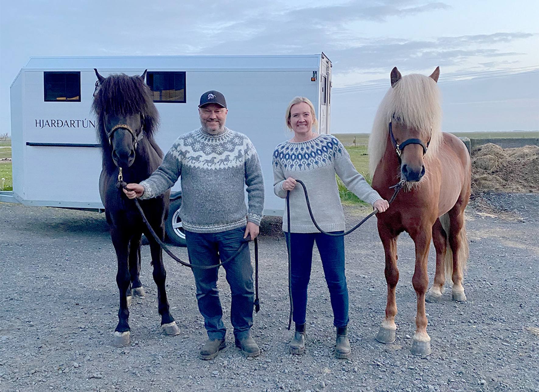 Stofnuðu sæðingastöð um einn hest