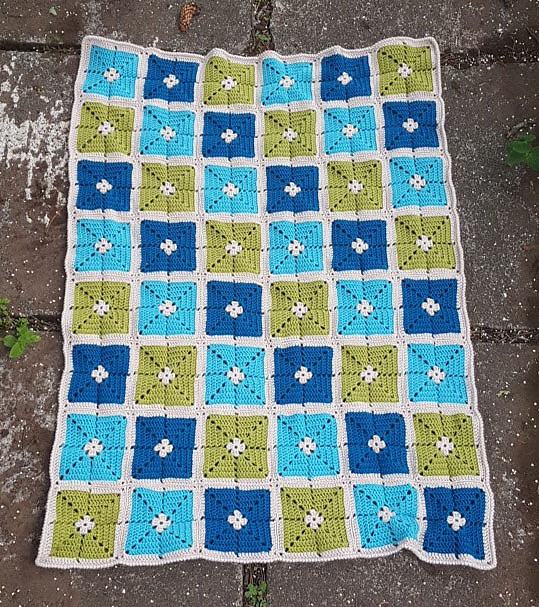 Sarafia – heklað teppi