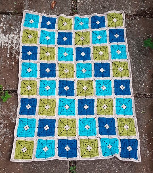 Sarafia – heklað teppi