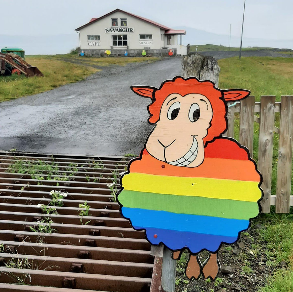 Erlendum gestum safnsins fjölgar