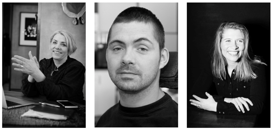 Þuríður Harpa Sigurðardóttir, Rúnar Björn Herrera Þorkelsson og Katrín Oddsdóttir