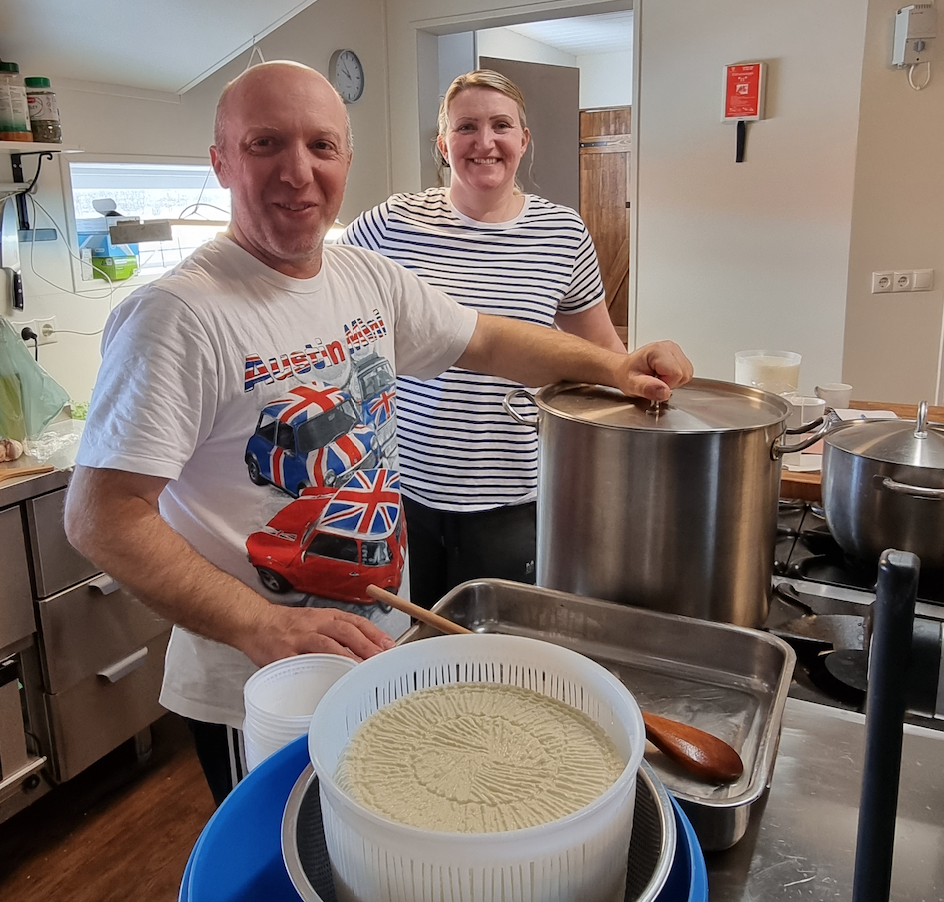 Ítalskir ostar á morgunverðarborðið