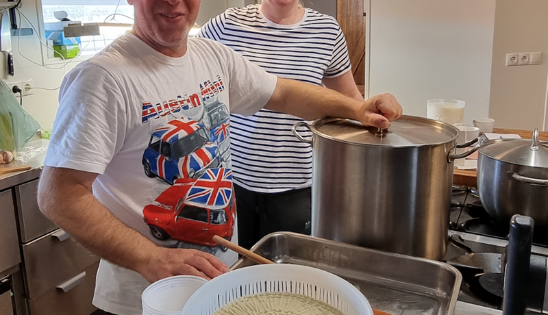 Ítalskir ostar á morgunverðarborðið