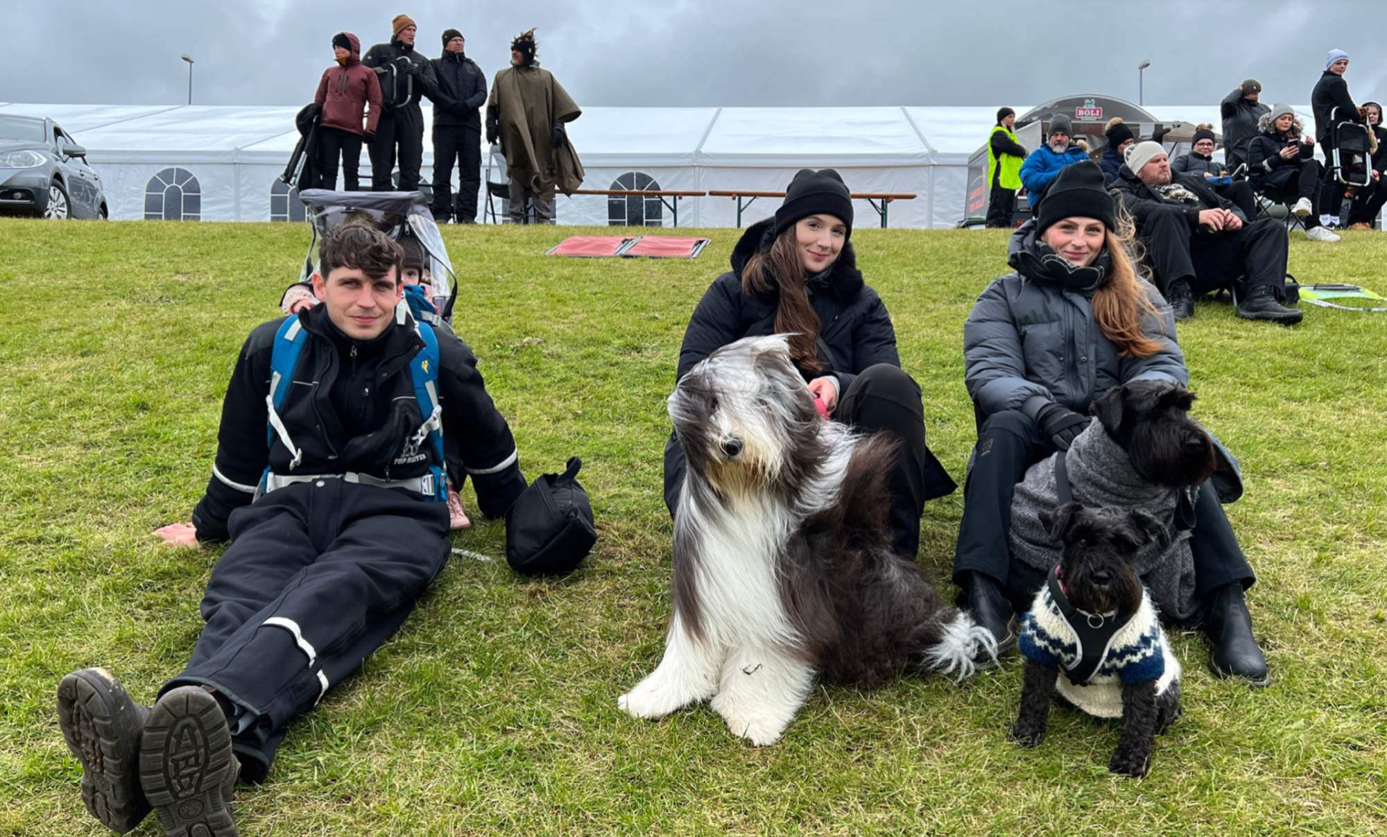 Forsvarsmenn kynningarbása teknir tali