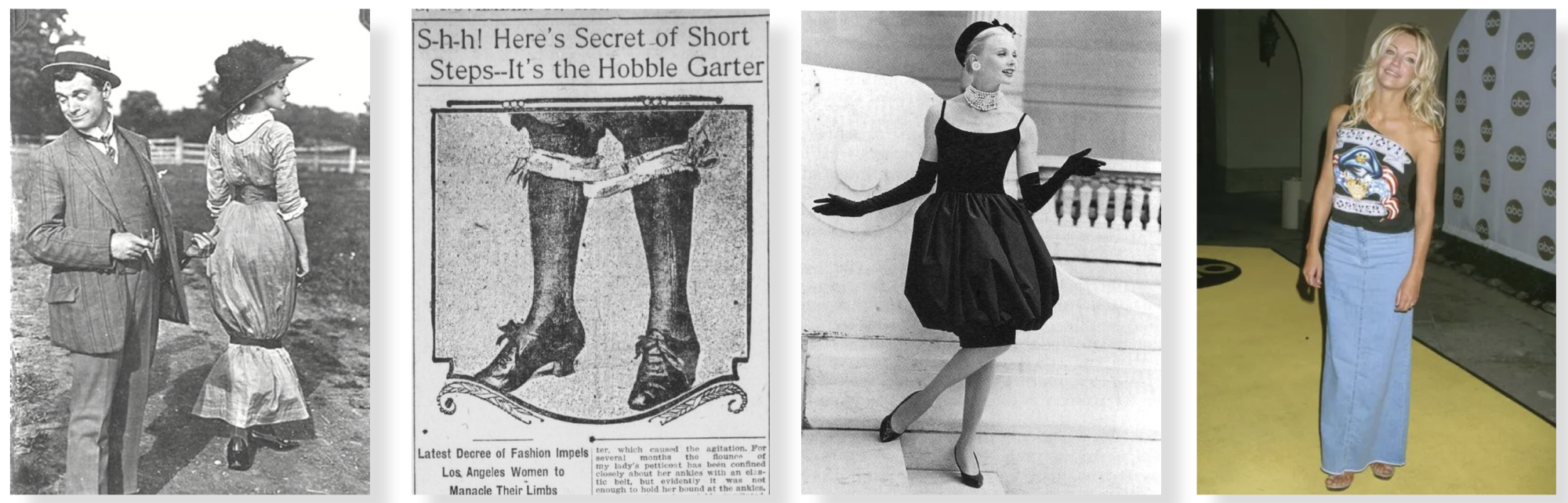 Tiplað á tánum með bundin hné