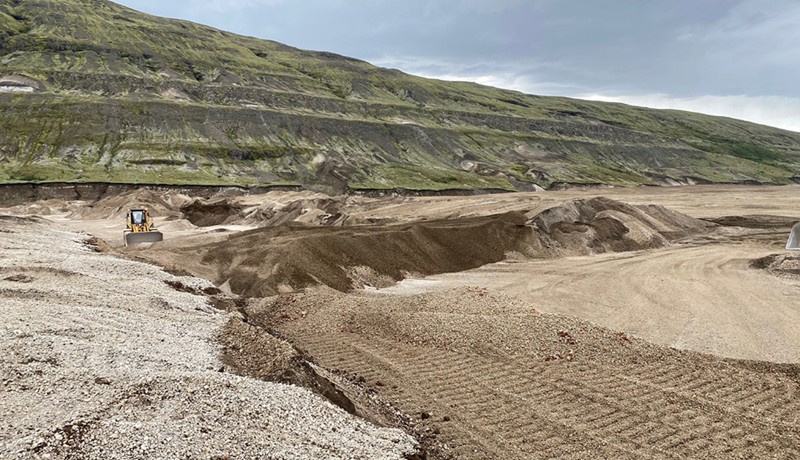 Verðmætar vikurnámur