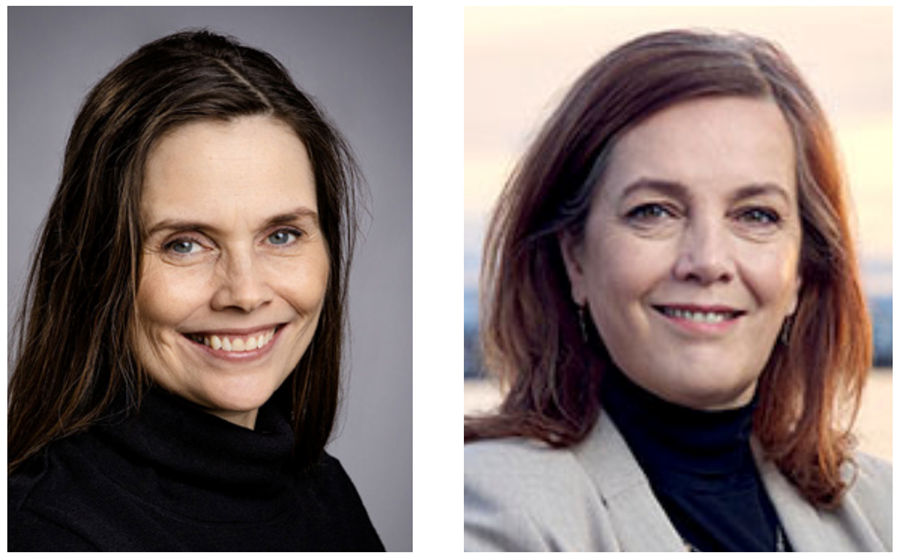 Katrín Jakobsdóttir og Svandís Svavarsdóttir
