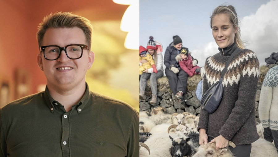 Bjarki er frá Stykkishólmi og Pálína frá Eystra-Geldingaholti.