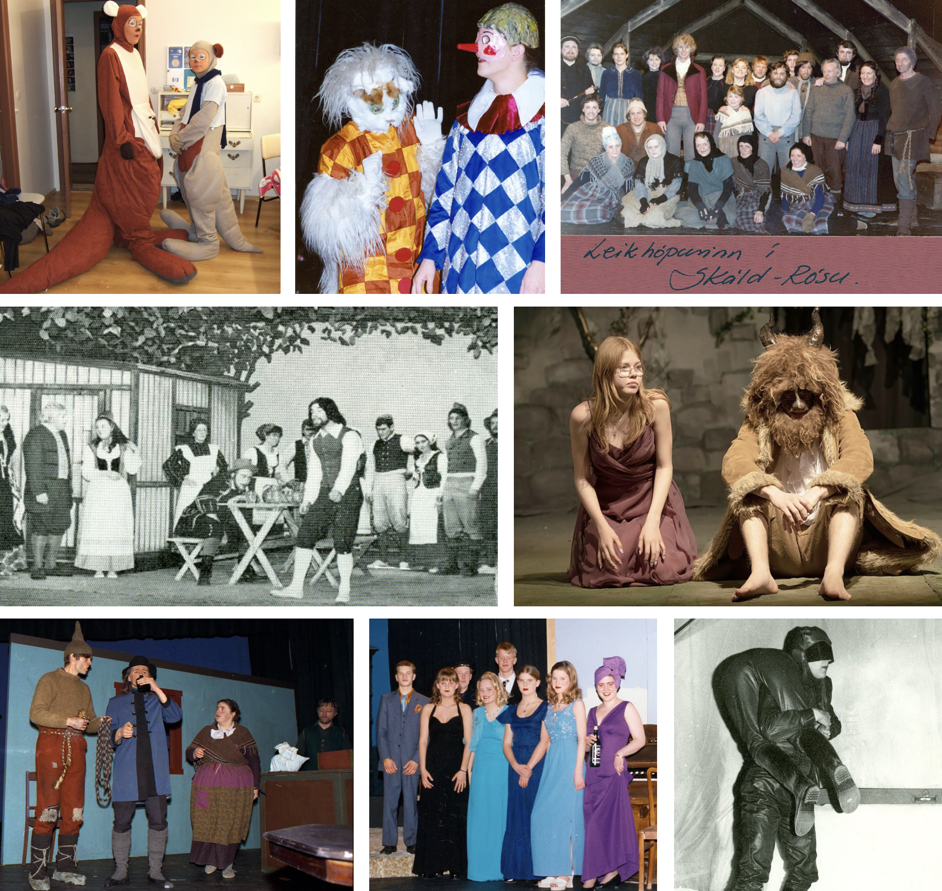 Húllumhæ á áttræðisafmælinu