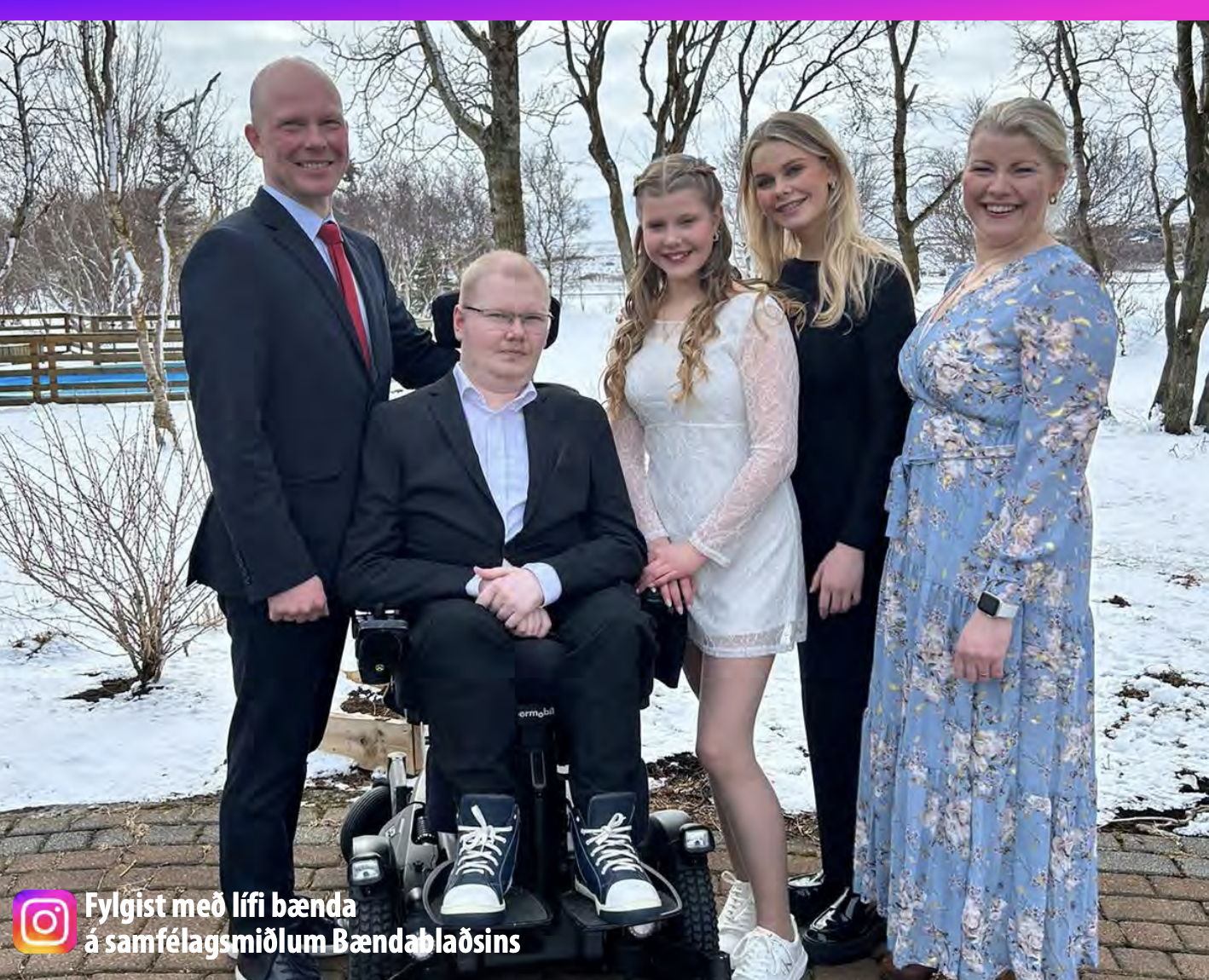 N&#253;f&#230;dd fol&#246;ld toppurinn