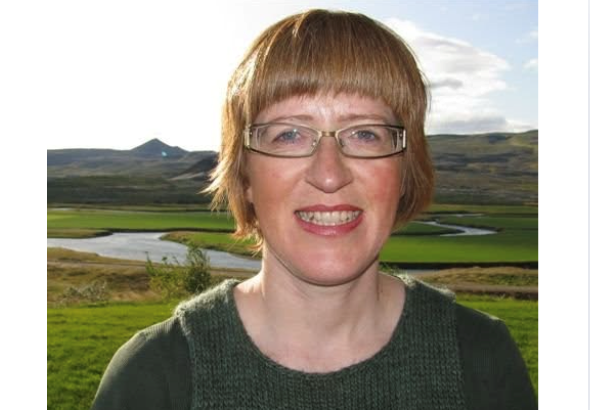 Guðrún Sigurjónsdóttir, formaður Veiðifélags Norðurár.