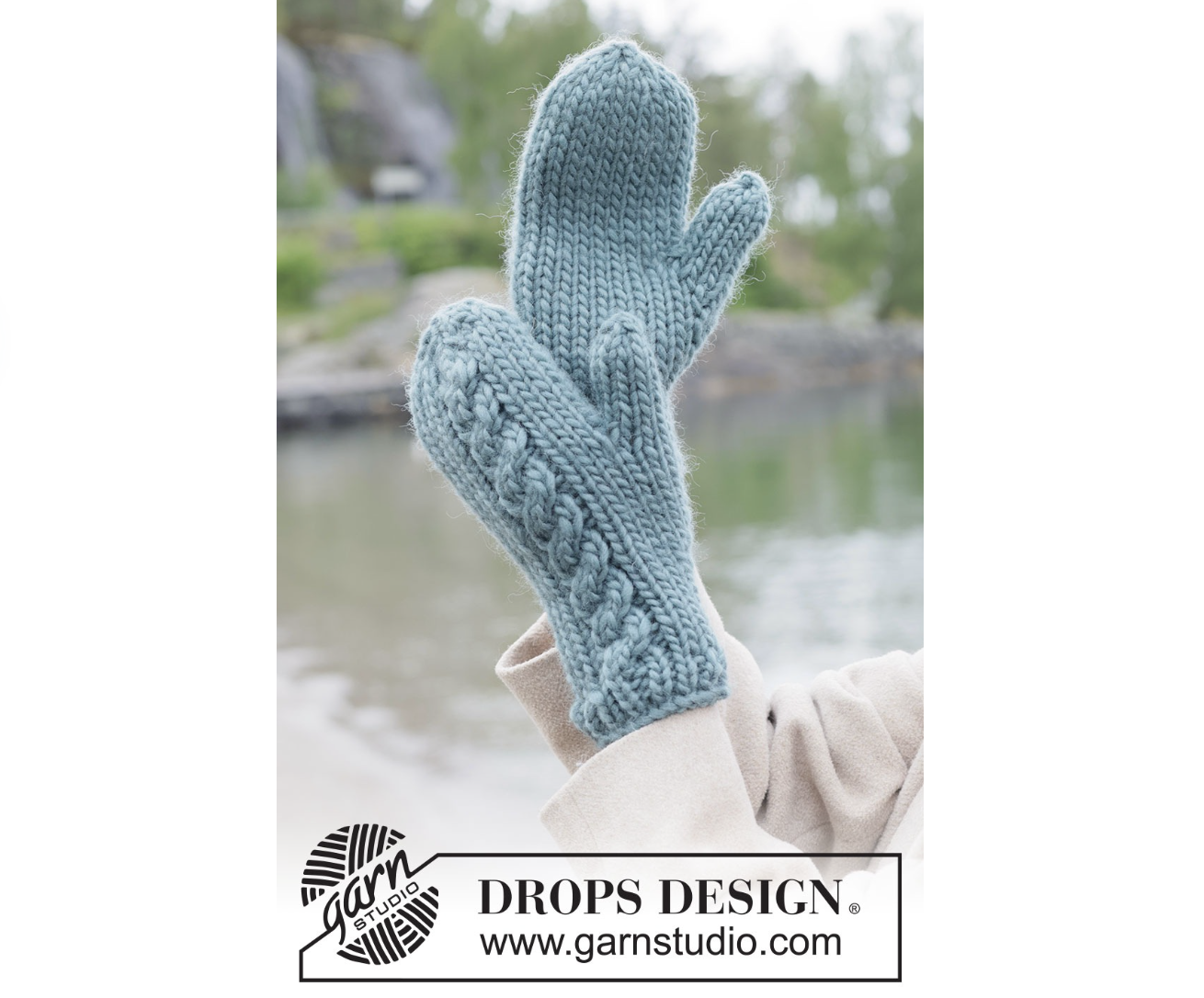 Þykkir kaðlavettlingar