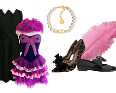 Klassík í bland við bleikar fjaðrir