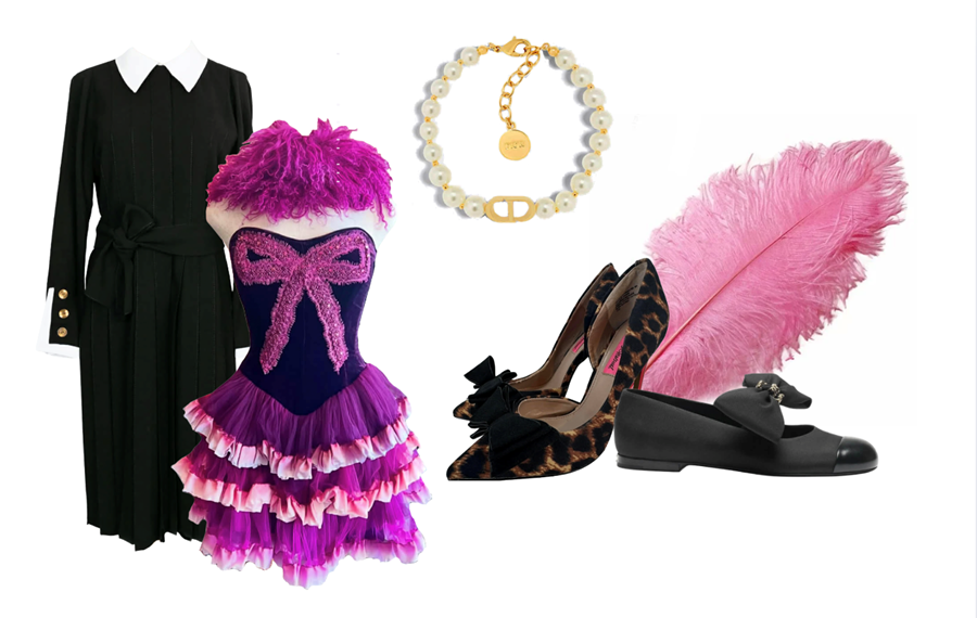 Klassík í bland við bleikar fjaðrir