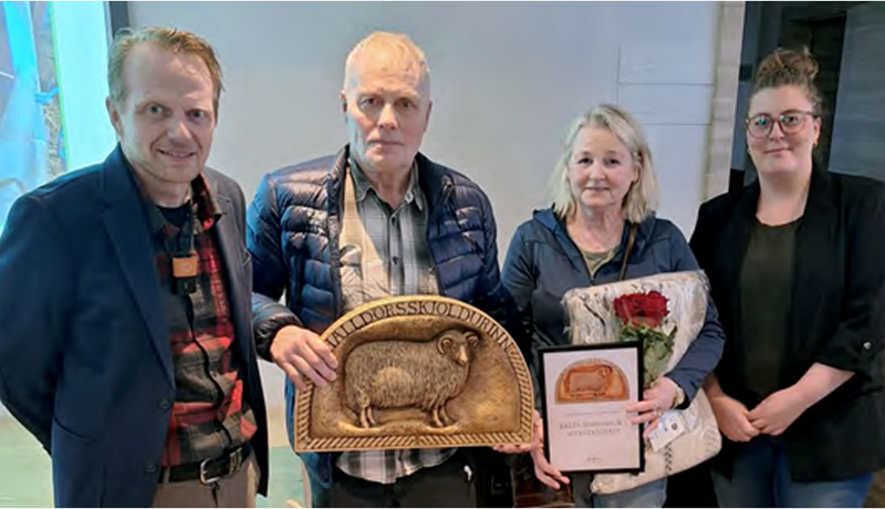 Baldursheimur 2 ræktunarbú ársins