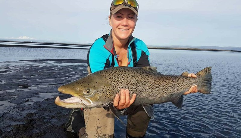 Sjaldan verið betri sjóbirtingsveiði