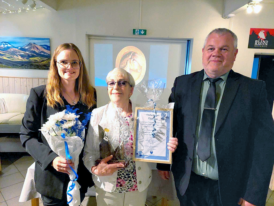 Fyrsti heiðursborgari Flóahrepps