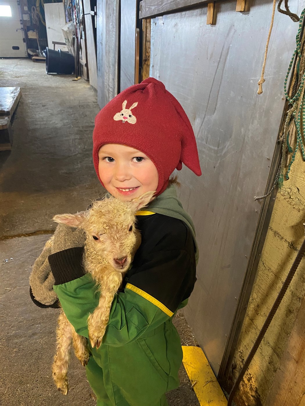 Ætlar að verða bóndi!