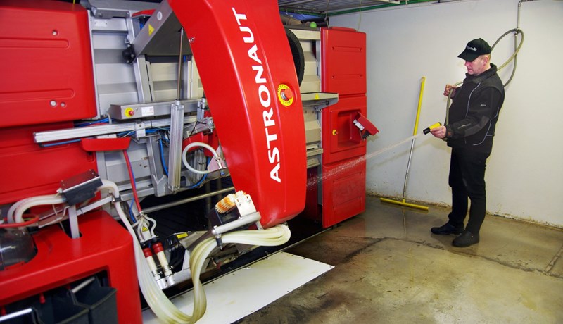 Aðeins örfá bú fullnýta afkastagetu mjaltaþjónanna