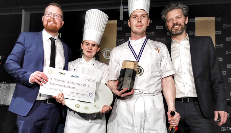 Garðar Kári er Kokkur ársins 2018