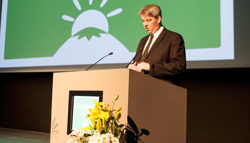 Búnaðarþing 2016 sett í dag við hátíðlega athöfn