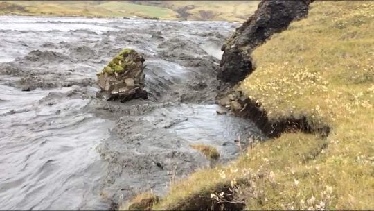 Skaftárhlaupið með stærsta móti