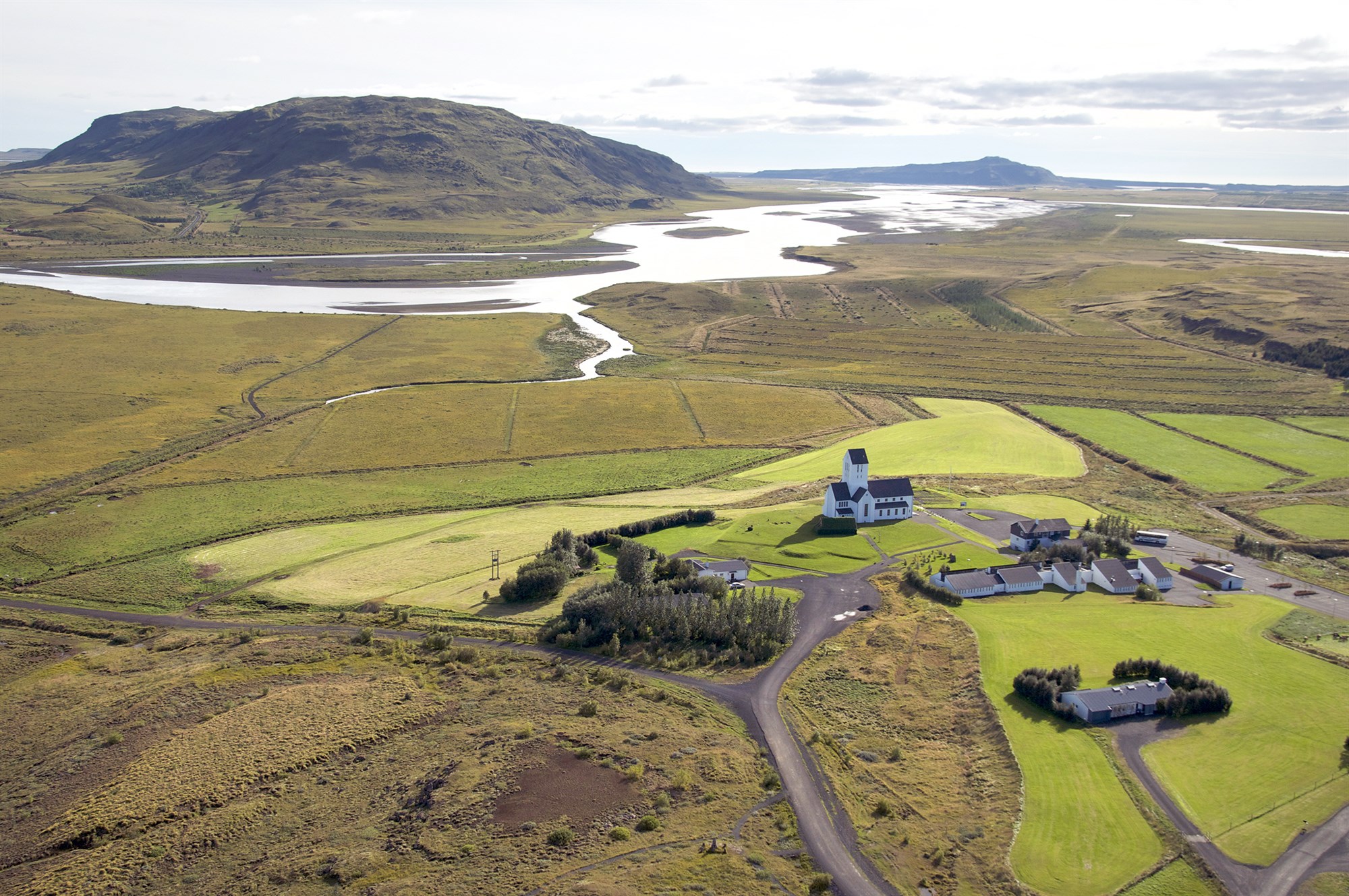 Endurheimt votlendis í Skálholti