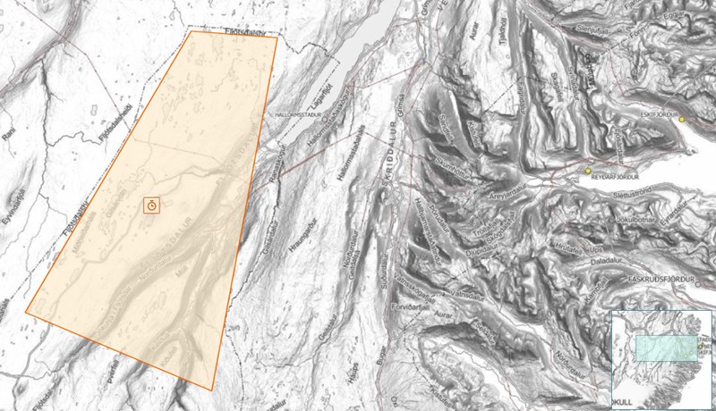 Vindorkugarður á borð Skipulagsstofnunar