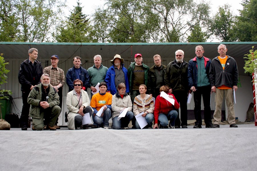 Skógarbændur útskrifaðir af Græniskógum I vorið 2006.