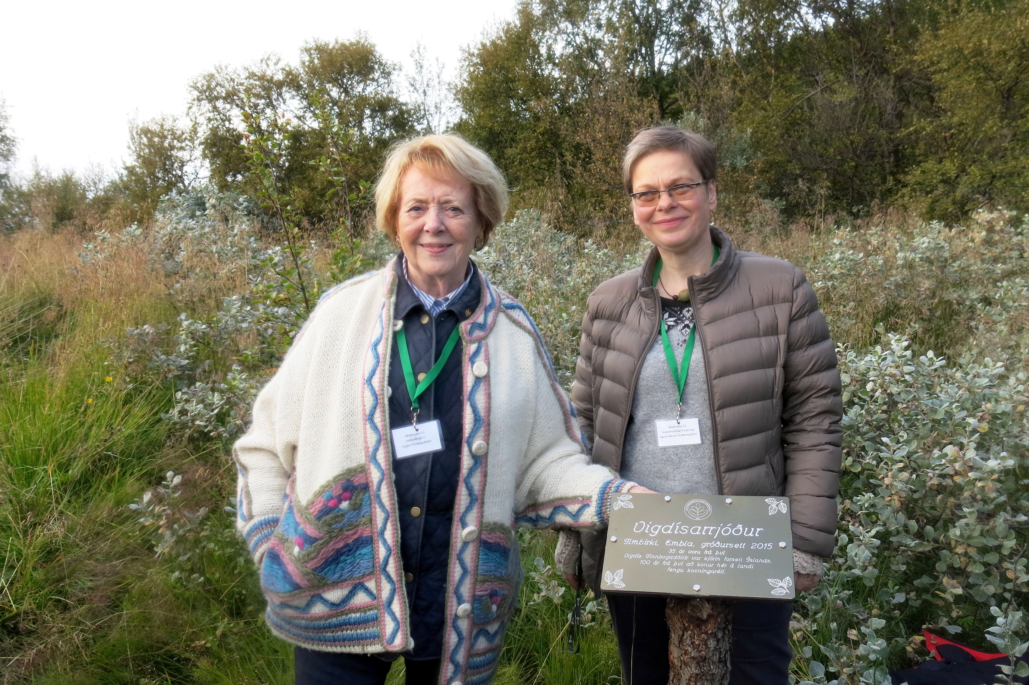 Unnið að uppbyggingu í Fossselsskógi og í Hjalla í Reykjadal