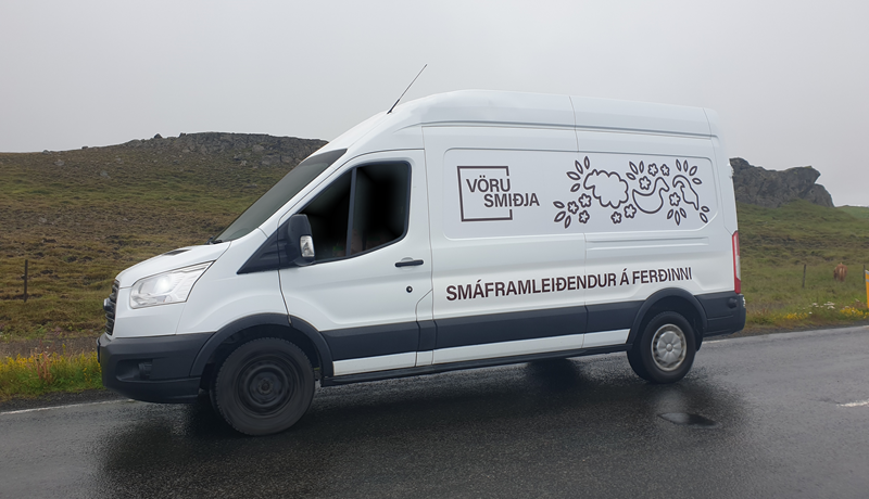 Ekið um með gæðavarning