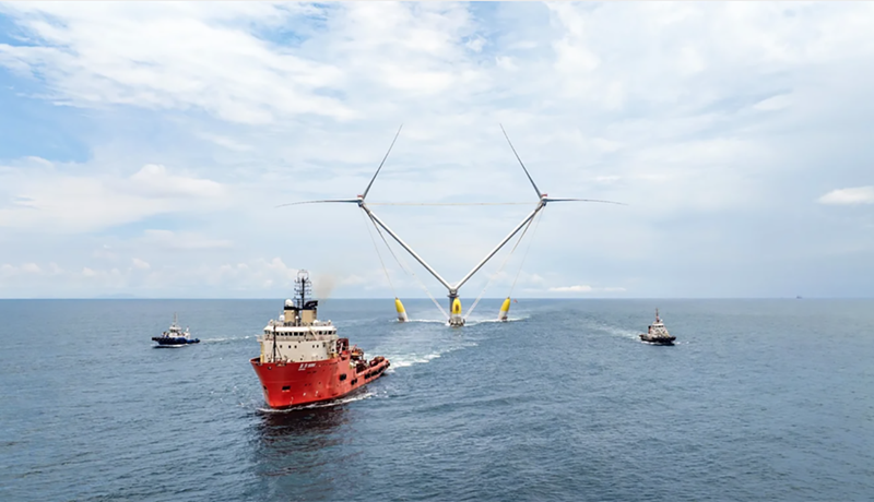 Fimmtíu MW mylla í sjó