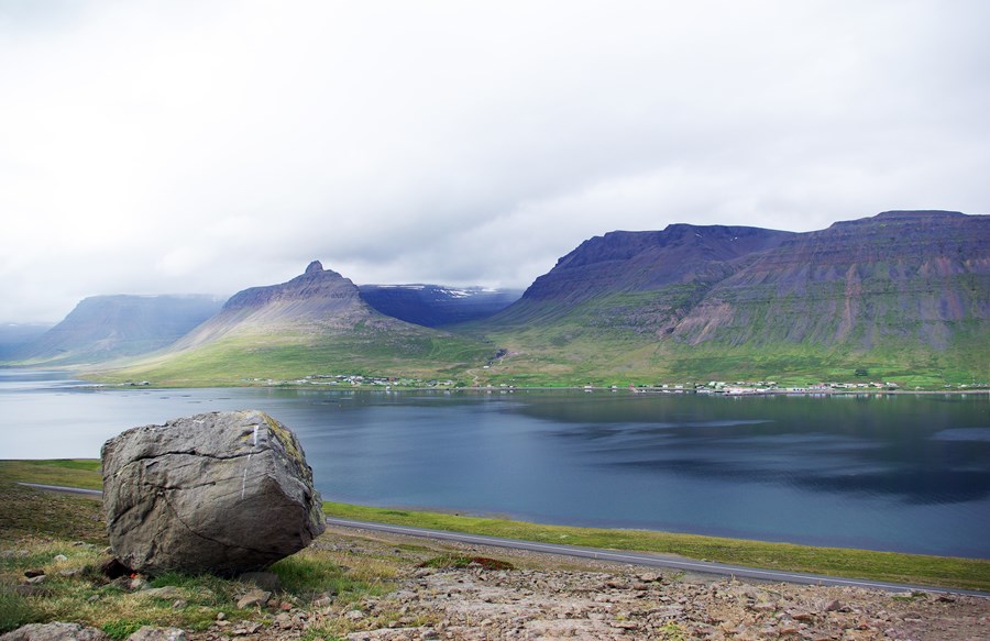 Súðavík við Álftafjörð.