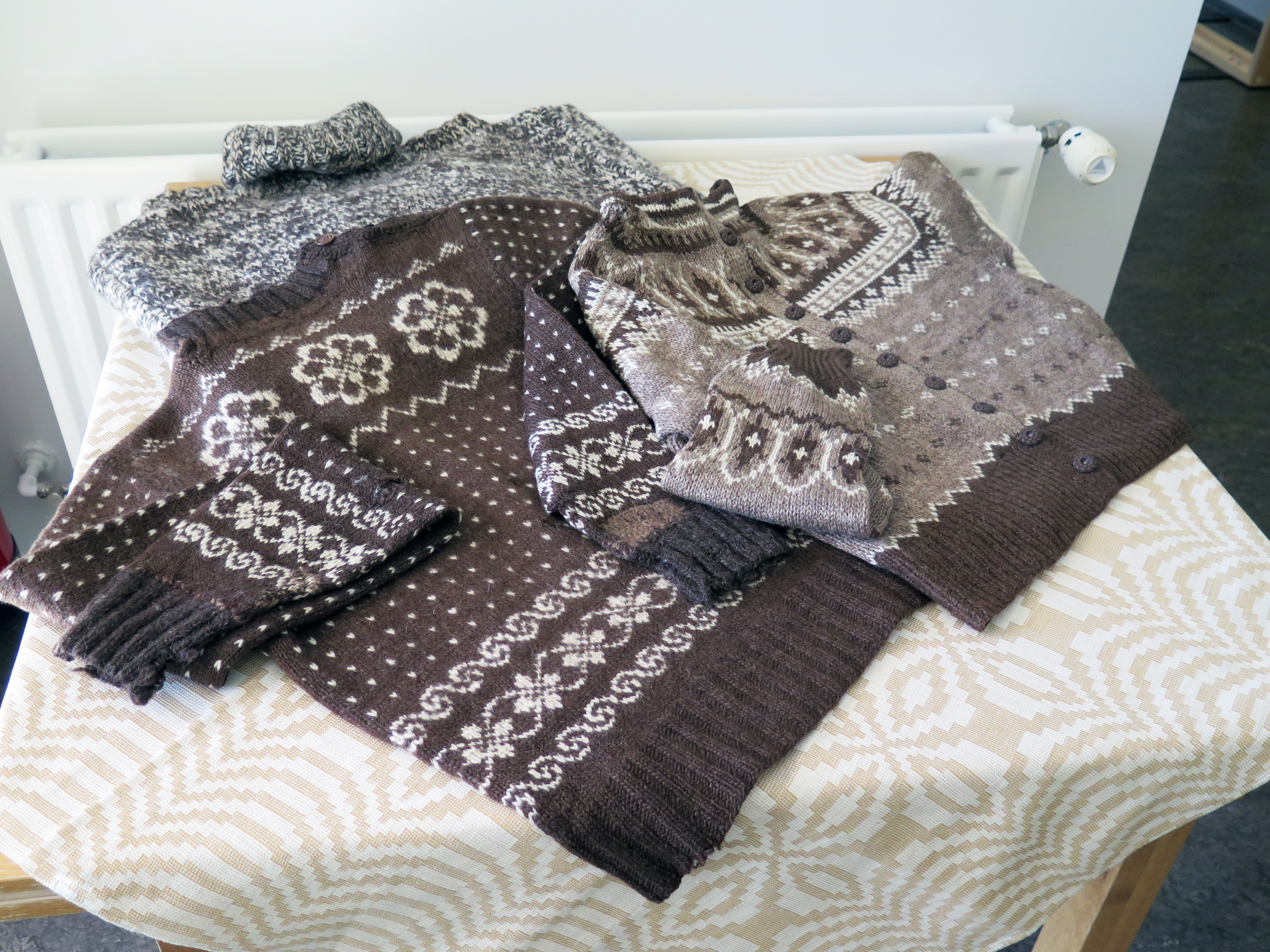 Íslenska lopapeysan, uppruni, saga og hönnun