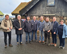 Kynntu sér lífgas- og áburðarver í Færeyjum