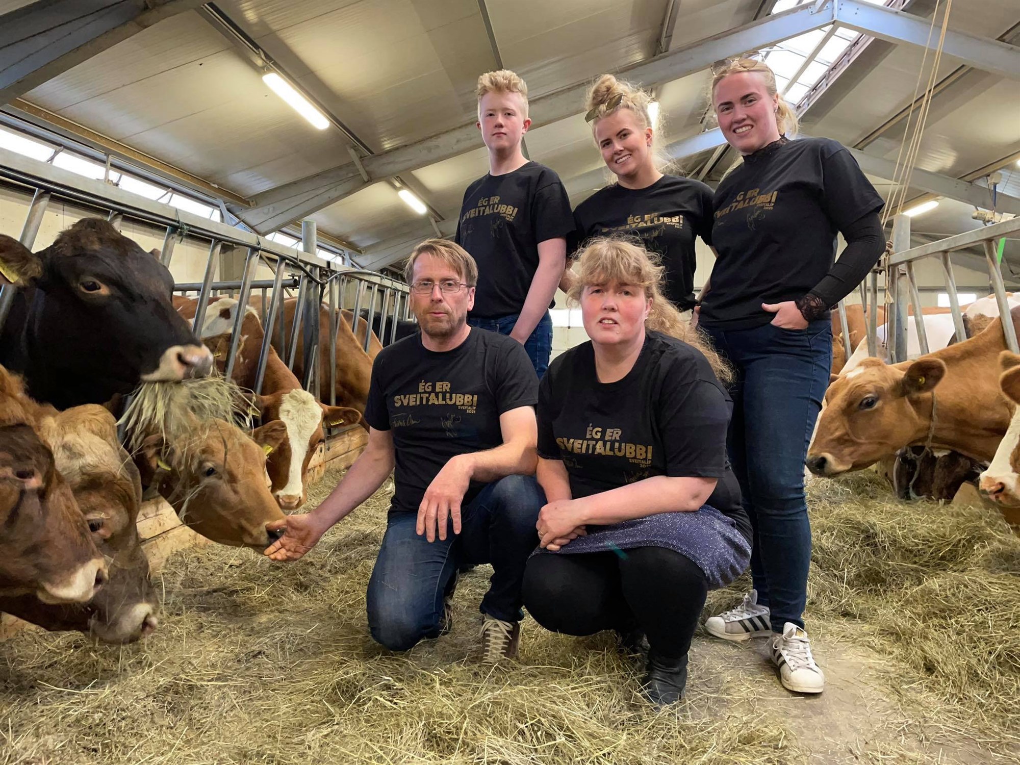 Þakklátir að Íslendingar nenna á tónleika með okkur