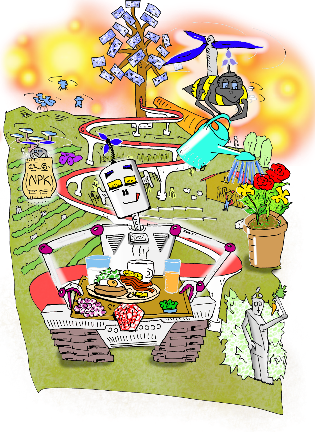 Framtíðarlandbúnaður á eftir að stökkbreytast