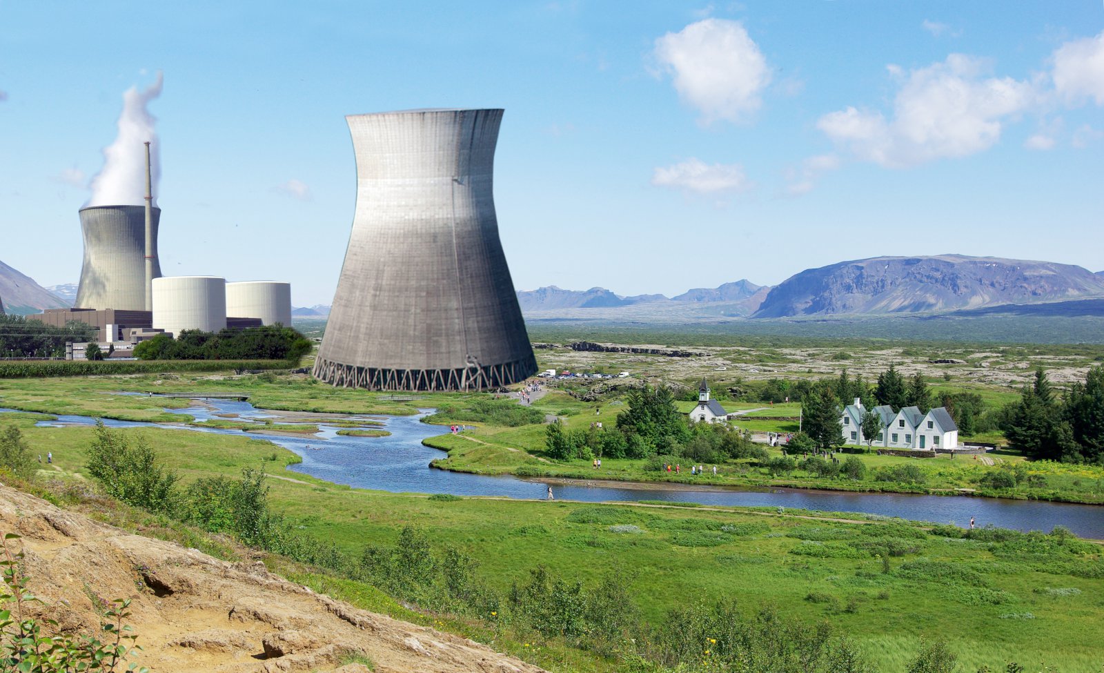Íslendingar greiða fyrir kjarnorku-, kola- og olíuframleidda raforku