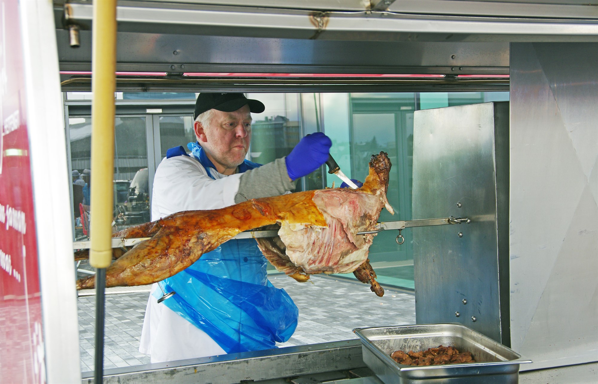 … og grilla á kvöldin